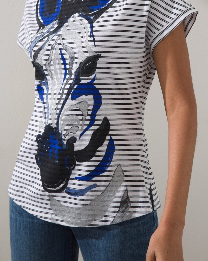 Unisex Core T-Shirt in Navy V4
