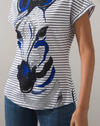 Unisex Core T-Shirt in Navy V4