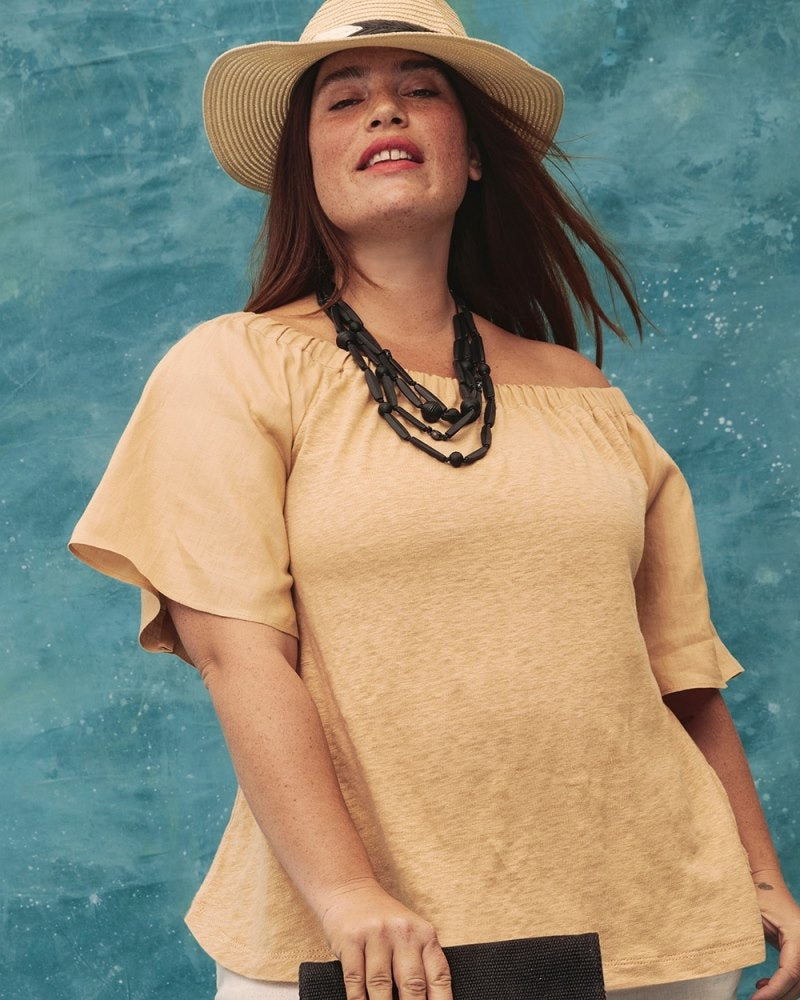 Unisex Essential Linen T-Shirt