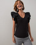 Unisex Urban Ribbed Knit T-Shirt