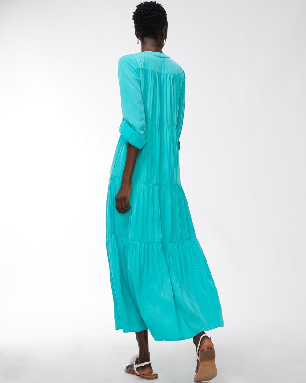 Unisex Urban Maxi Dress in Black