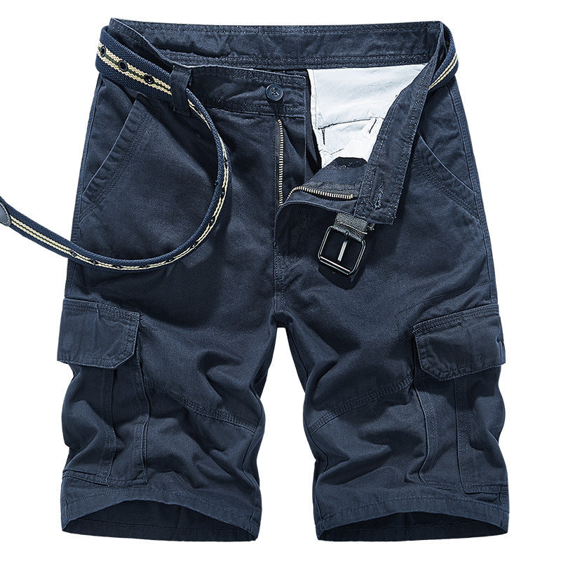 Men's Cotton Shorts - Grey