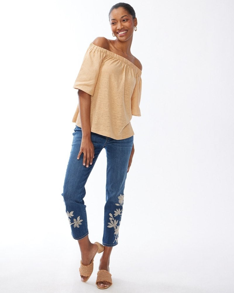 Unisex Essential Linen T-Shirt
