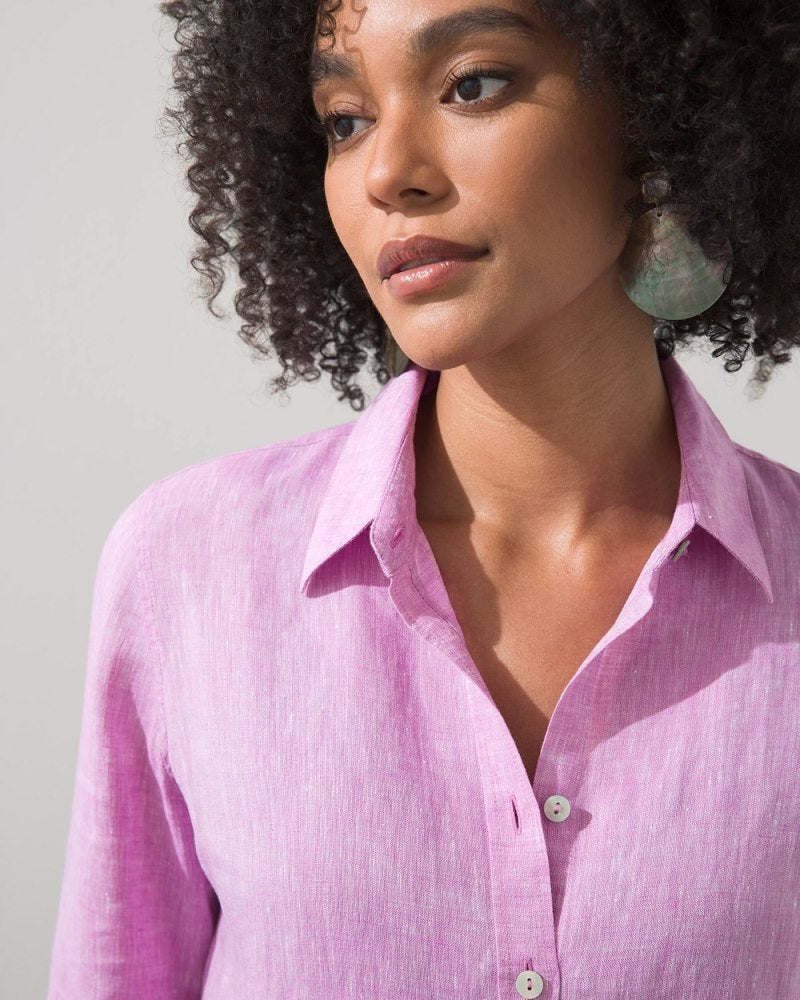 Unisex Modern Linen Shirt
