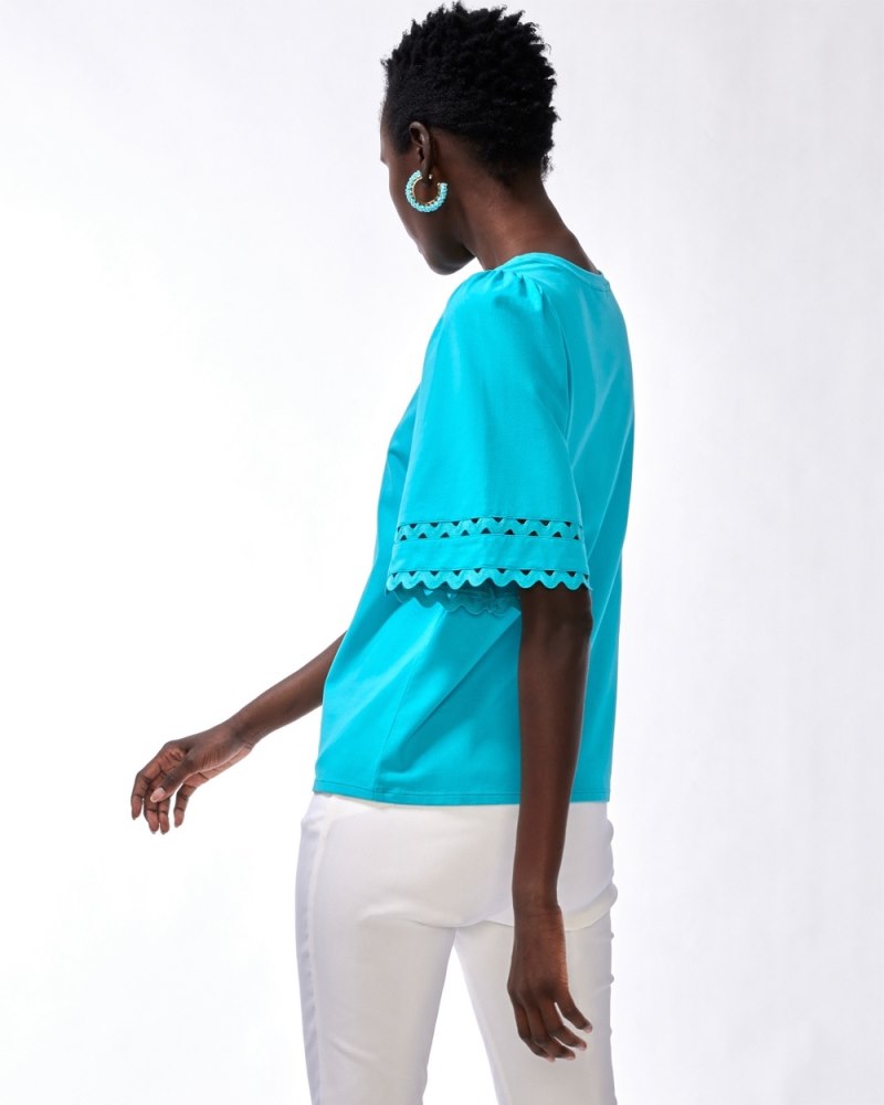 Unisex Lace T-Shirt - Orange