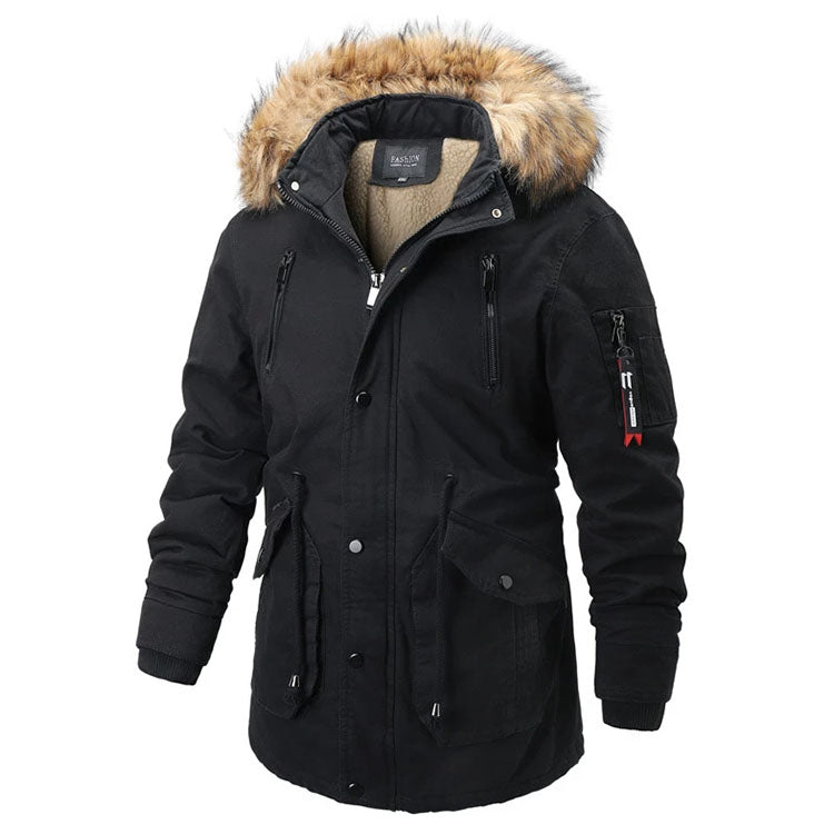 Men's Cotton Jacket - Black