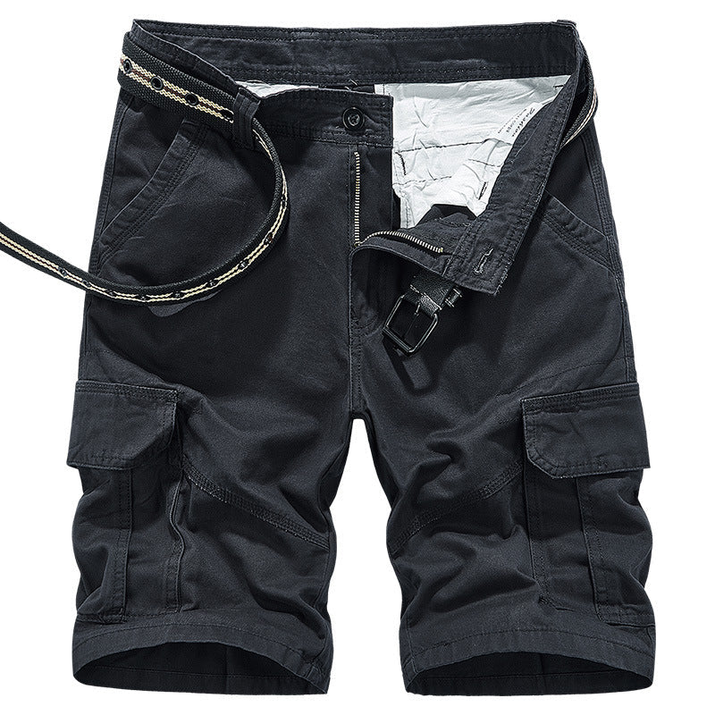Men's Cotton Shorts - Grey