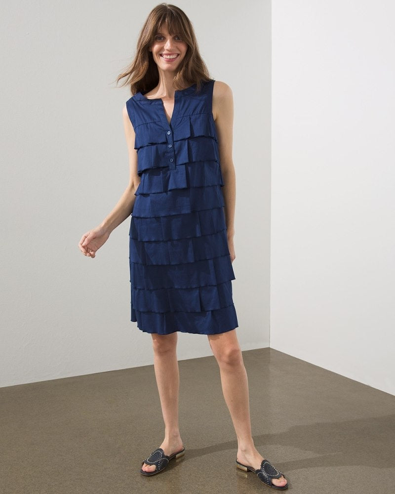 Unisex Modern Dress in Black V2