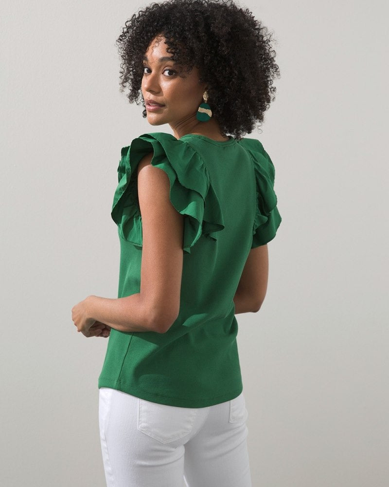 Unisex Urban Ribbed Knit T-Shirt