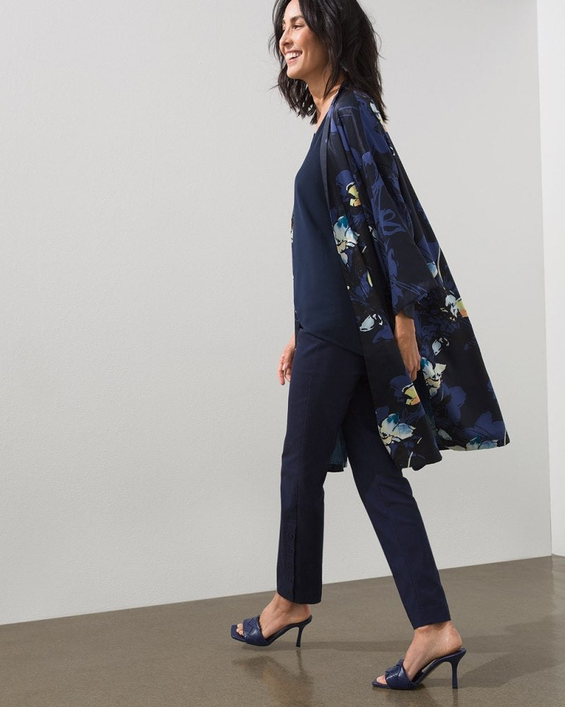 Unisex Cotton Twill Pants with Button Front