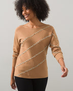Unisex Cotton Sweater - Camel