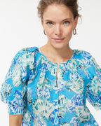 Unisex Classic Blouse in Blue