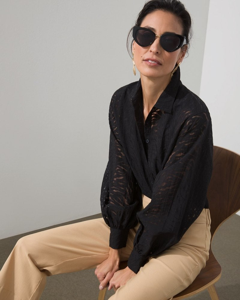 Unisex Cotton Shirt - Black