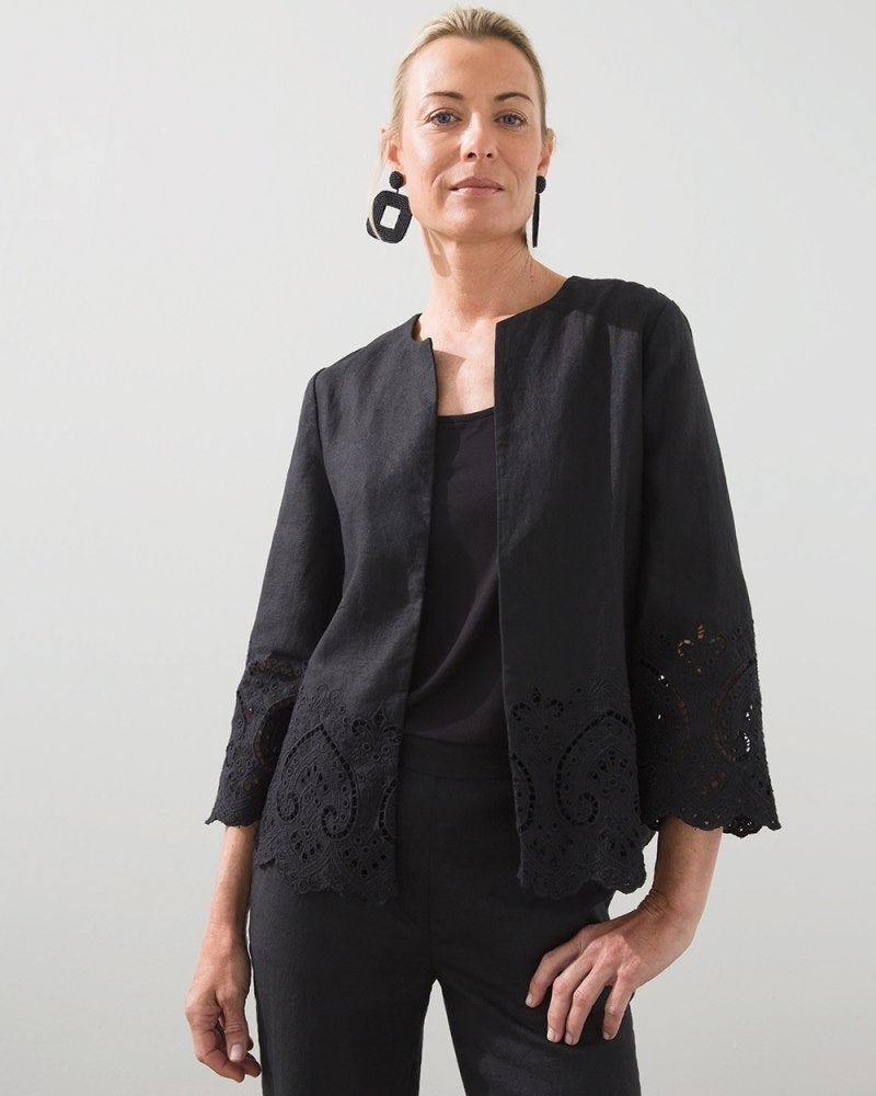Unisex Essential Linen Jacket