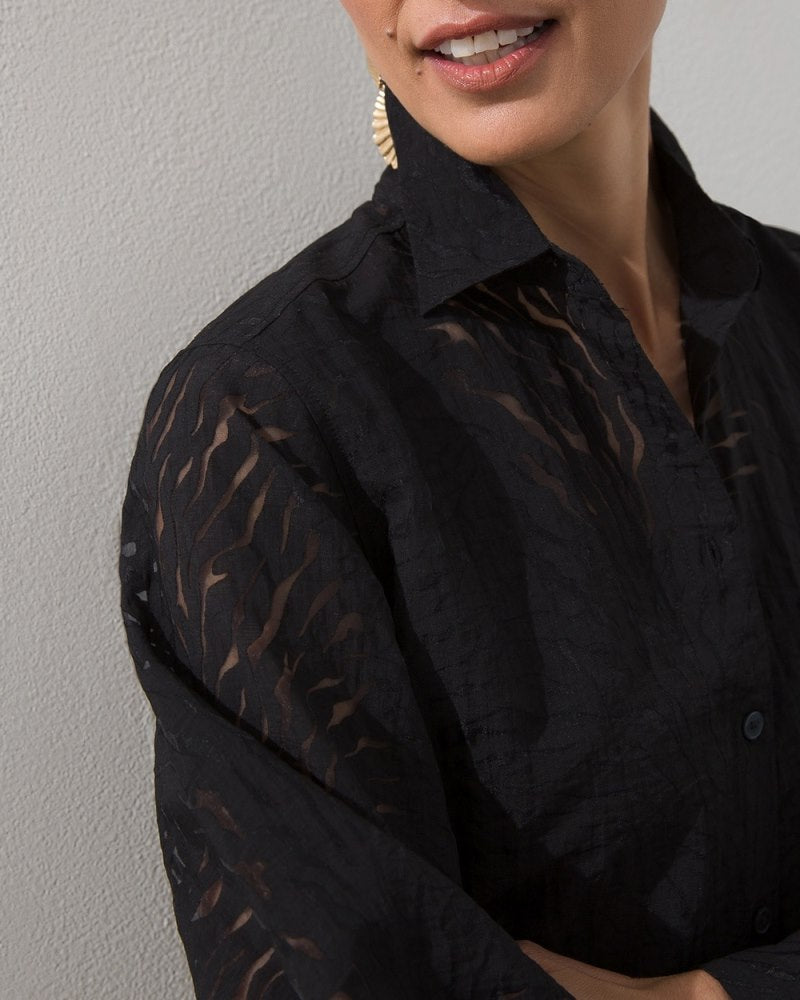Unisex Cotton Shirt - Black