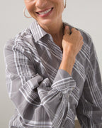 Unisex Relaxed Shirt in White