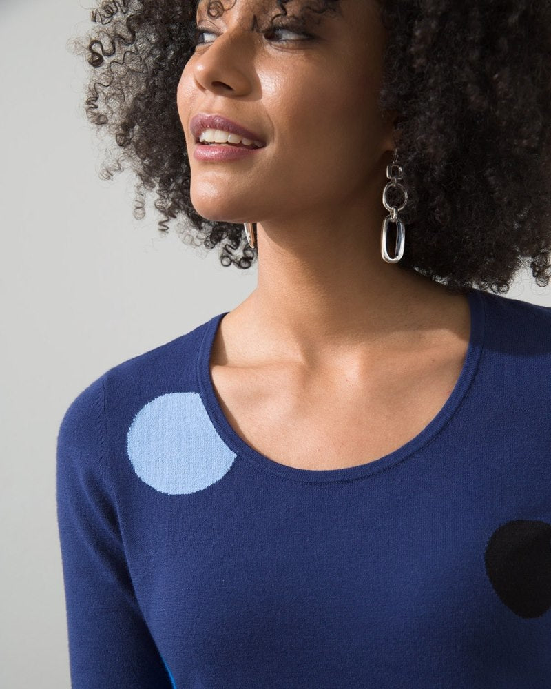 Unisex Relaxed Sweater in Blue
