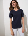 Unisex Everyday T-Shirt in Navy V5