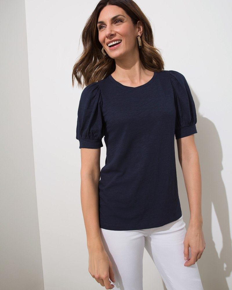 Unisex Everyday T-Shirt in Navy V5