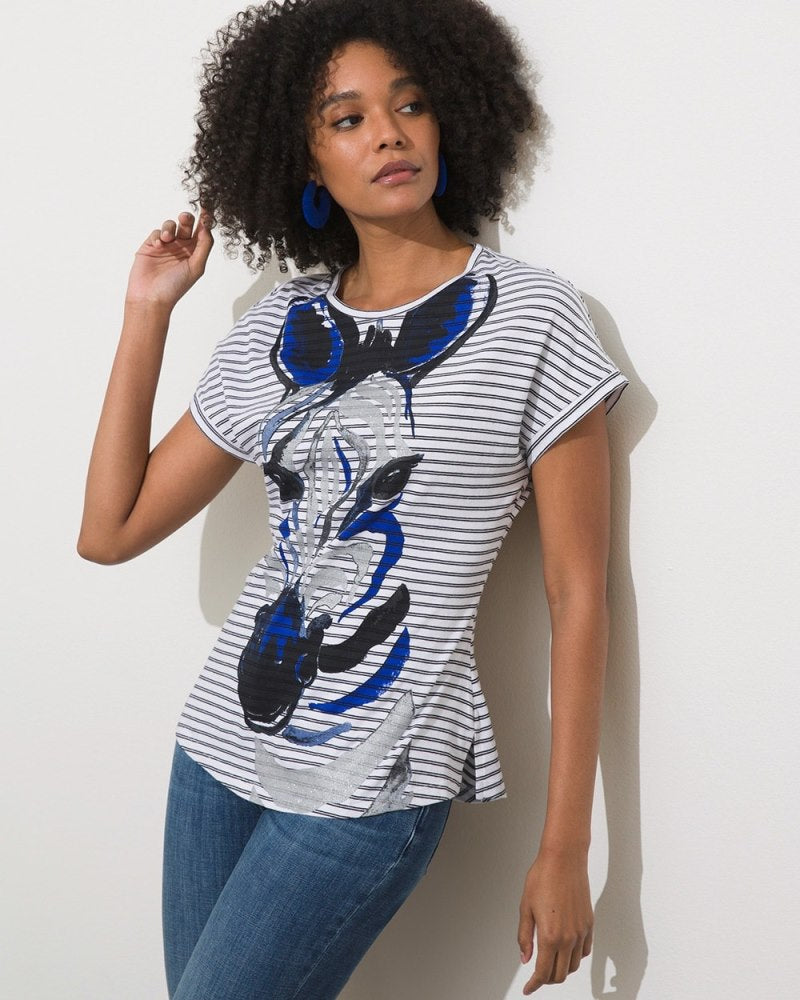 Unisex Core T-Shirt in Navy V4
