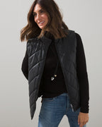Unisex Regular Fit Vest - Black