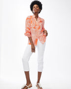 Unisex Cotton Shirt - Orange