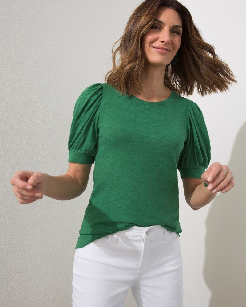 Unisex Relaxed T-Shirt in Green V3