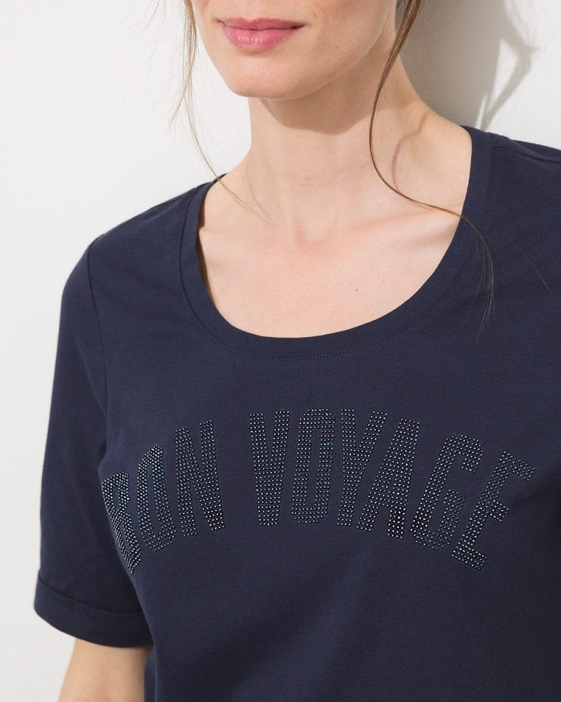 Unisex Weekend T-Shirt in Navy V5