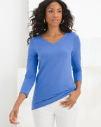 Unisex Everyday T-Shirt in Blue V3