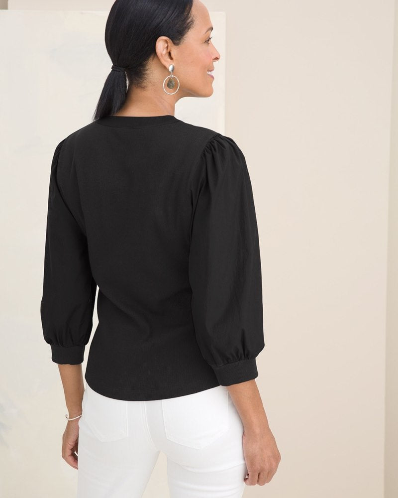Unisex Relaxed T-Shirt in Black V5