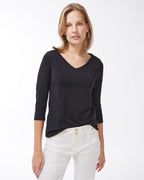Unisex Modern T-Shirt in Black V6