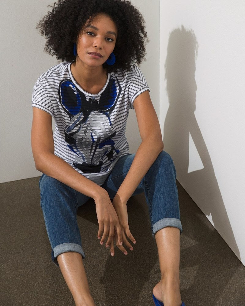 Unisex Core T-Shirt in Navy V4