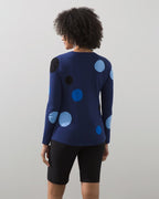 Unisex Relaxed Sweater in Blue