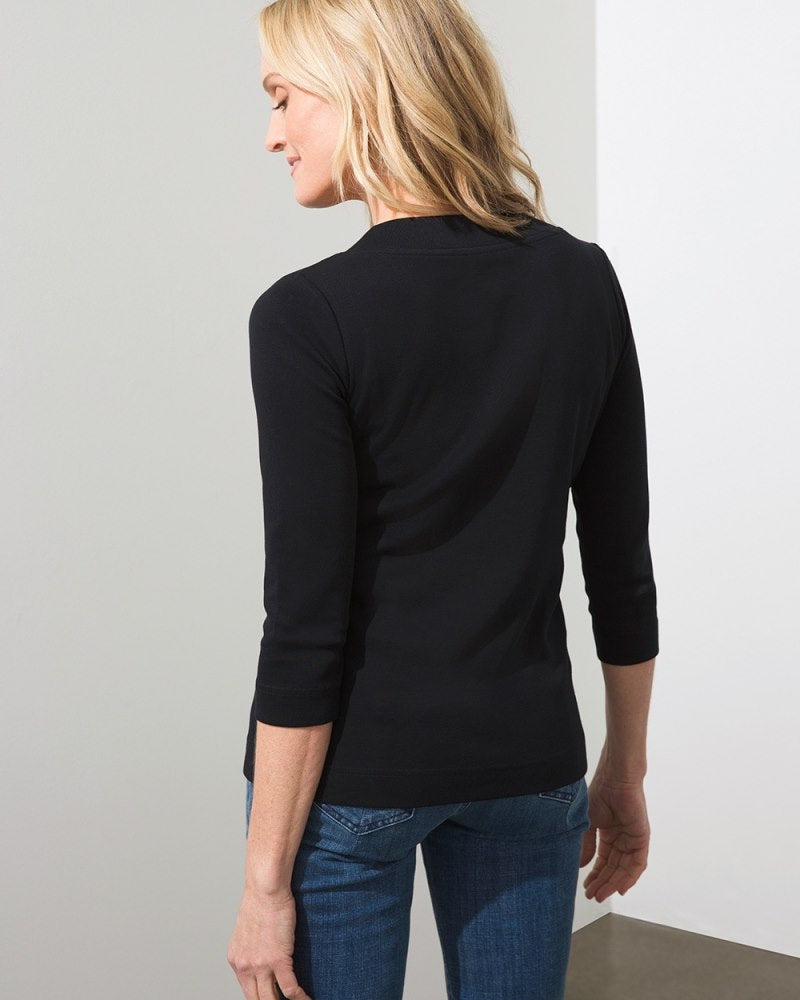 Unisex Core T-Shirt in Black V3