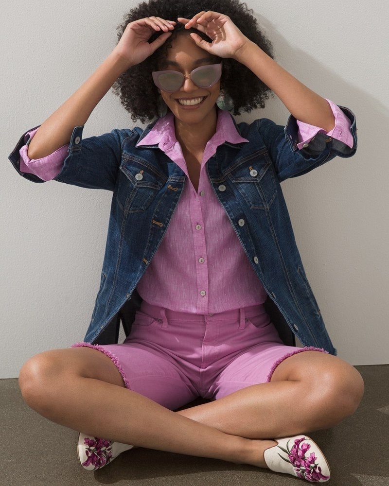 Unisex Modern Linen Shirt