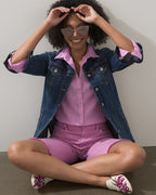 Unisex Modern Linen Shirt