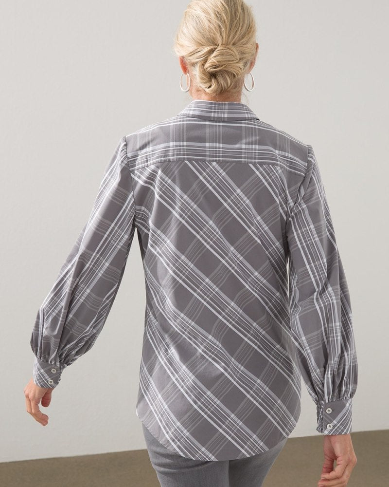 Unisex Relaxed Shirt in White
