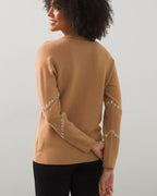 Unisex Cotton Sweater - Camel