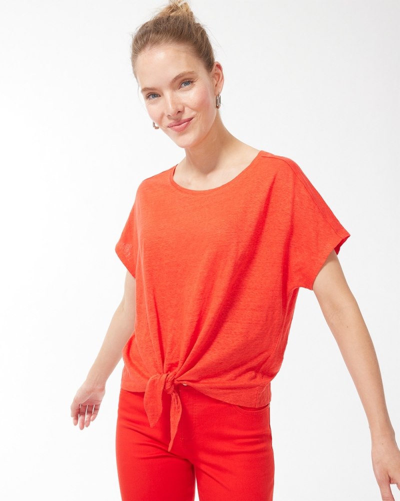 Unisex Linen T-Shirt - Green