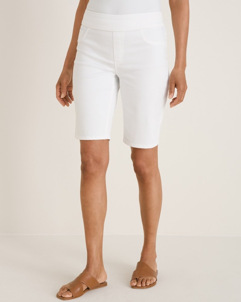 Unisex Relaxed Shorts in Denim Blue